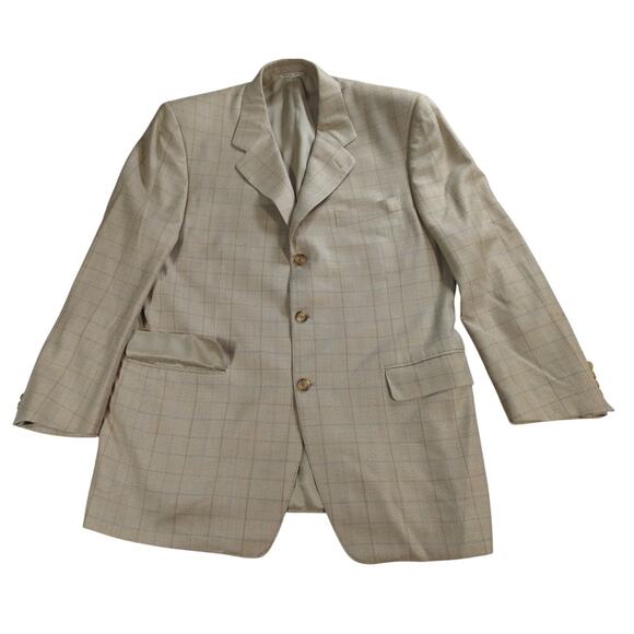 Canali 54 (US 44) Silk Wool Blazer Made in Italy Men’s Suit Jacket - Picture 1 of 14